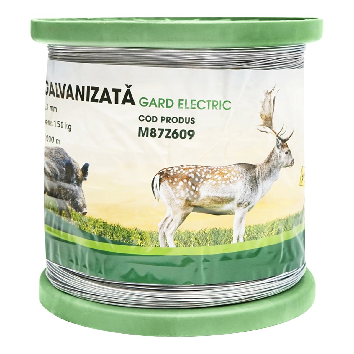 Sarma galvanizata pentru gard electric 1,3mm x 1000m Mezofarm